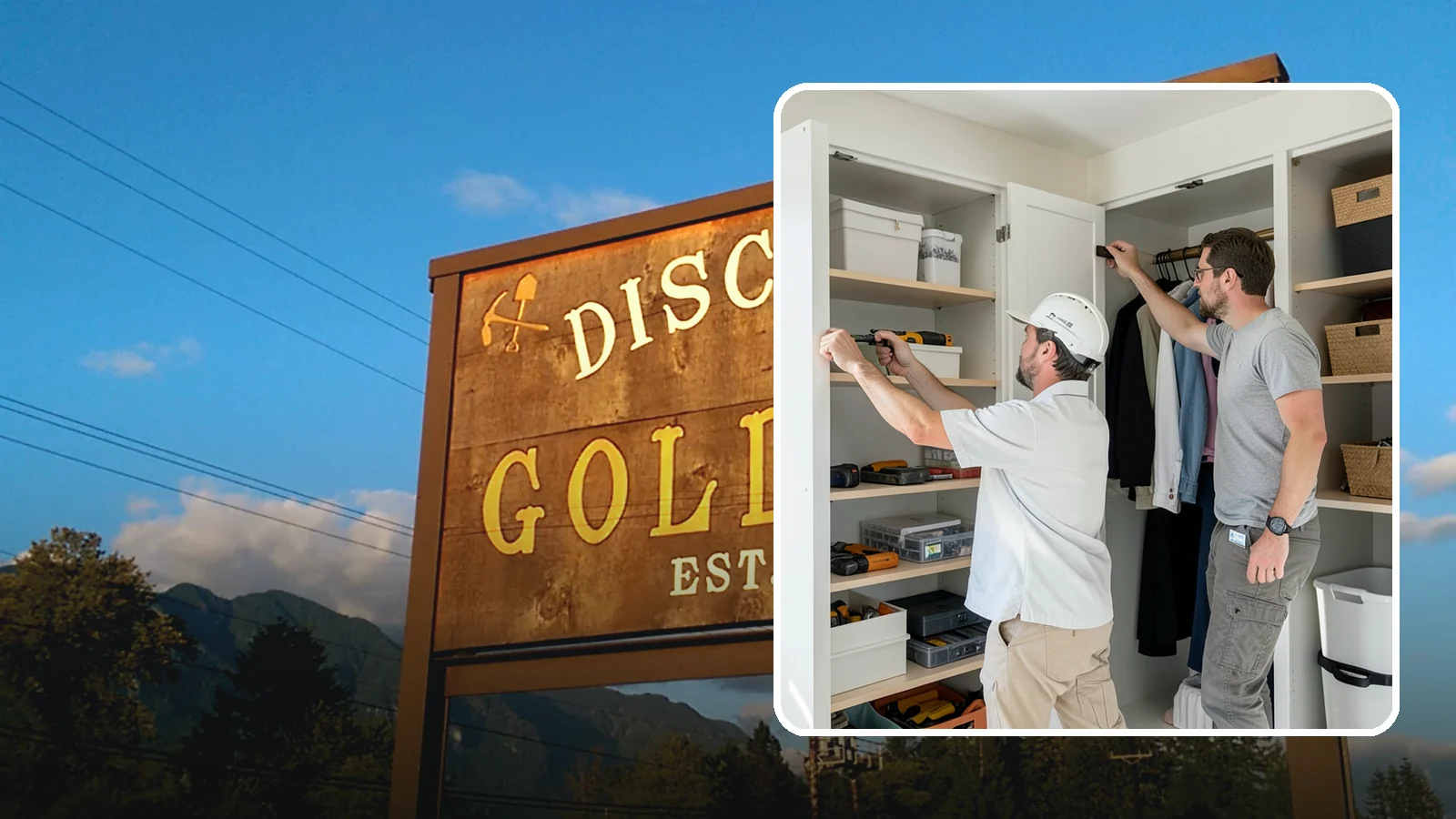 Reach-In Closet Organization in Gold Bar, Snohomish County, WA - We transform cramped reach-in closets into efficient, clutter-free storage with smart custom systems.