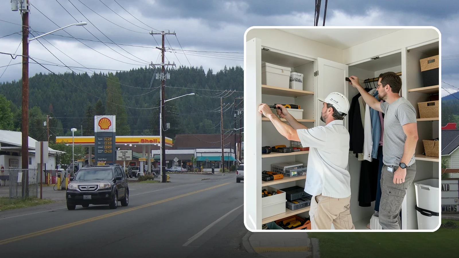 Reach-In Closet Organization in Granite Falls, Snohomish County, WA - We transform cramped reach-in closets into efficient, clutter-free storage with smart custom systems.