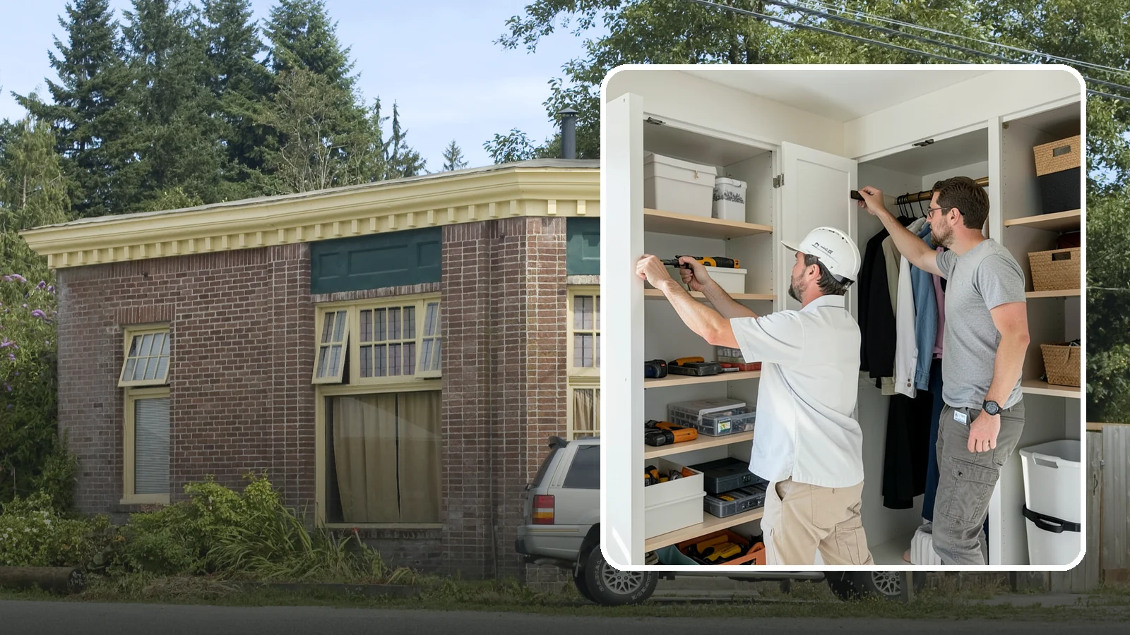 Reach-In Closet Organization in Hamilton, Skagit County, WA - We transform cramped reach-in closets into efficient, clutter-free storage with smart custom systems.