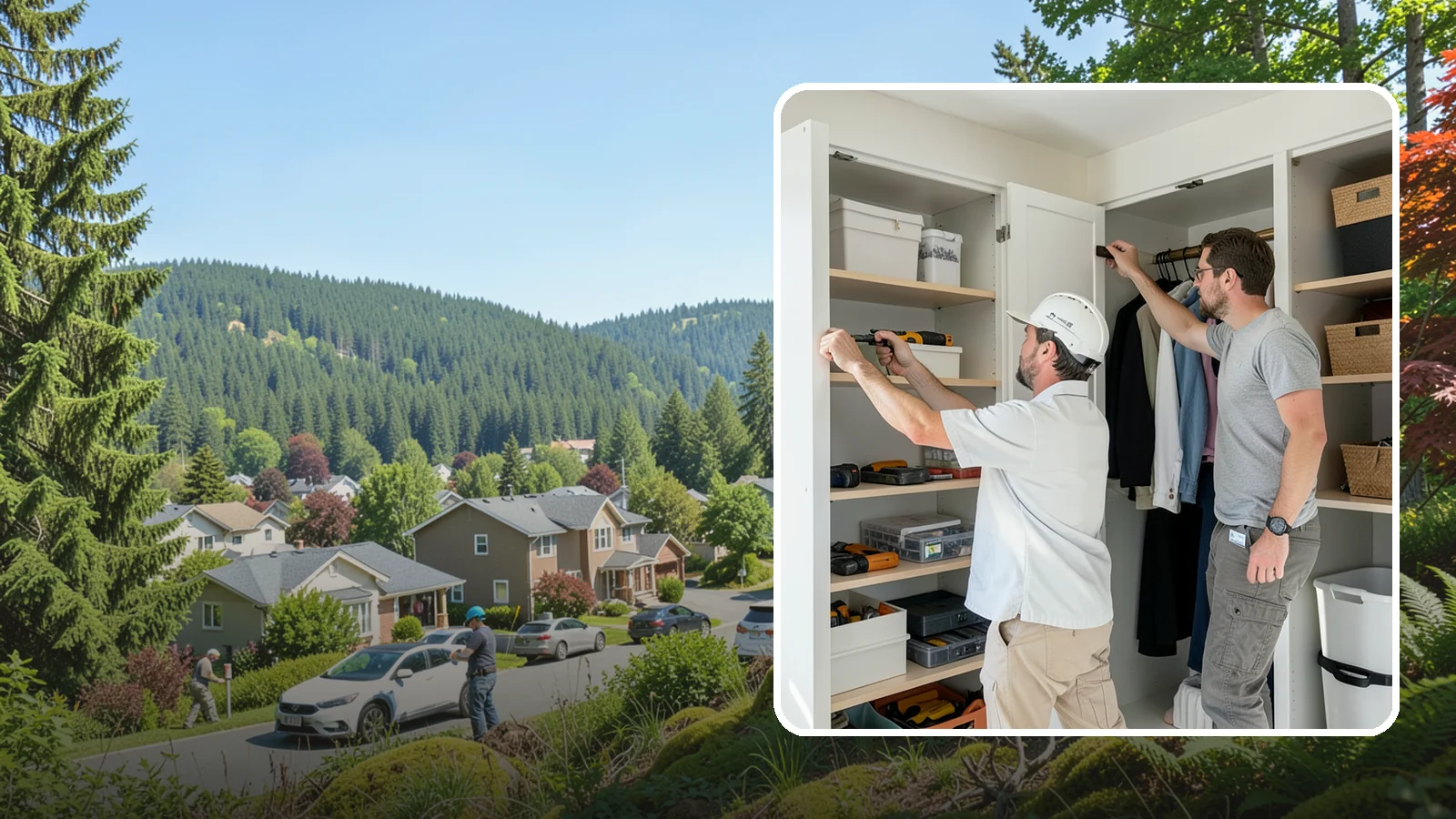 Reach-In Closet Organization in Index, Snohomish County, WA - We transform cramped reach-in closets into efficient, clutter-free storage with smart custom systems.
