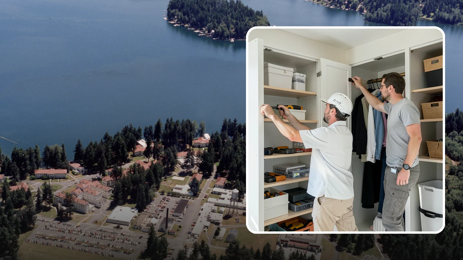 Reach-In Closet Organization in Lakewood, Pierce County, WA - We transform cramped reach-in closets into efficient, clutter-free storage with smart custom systems.