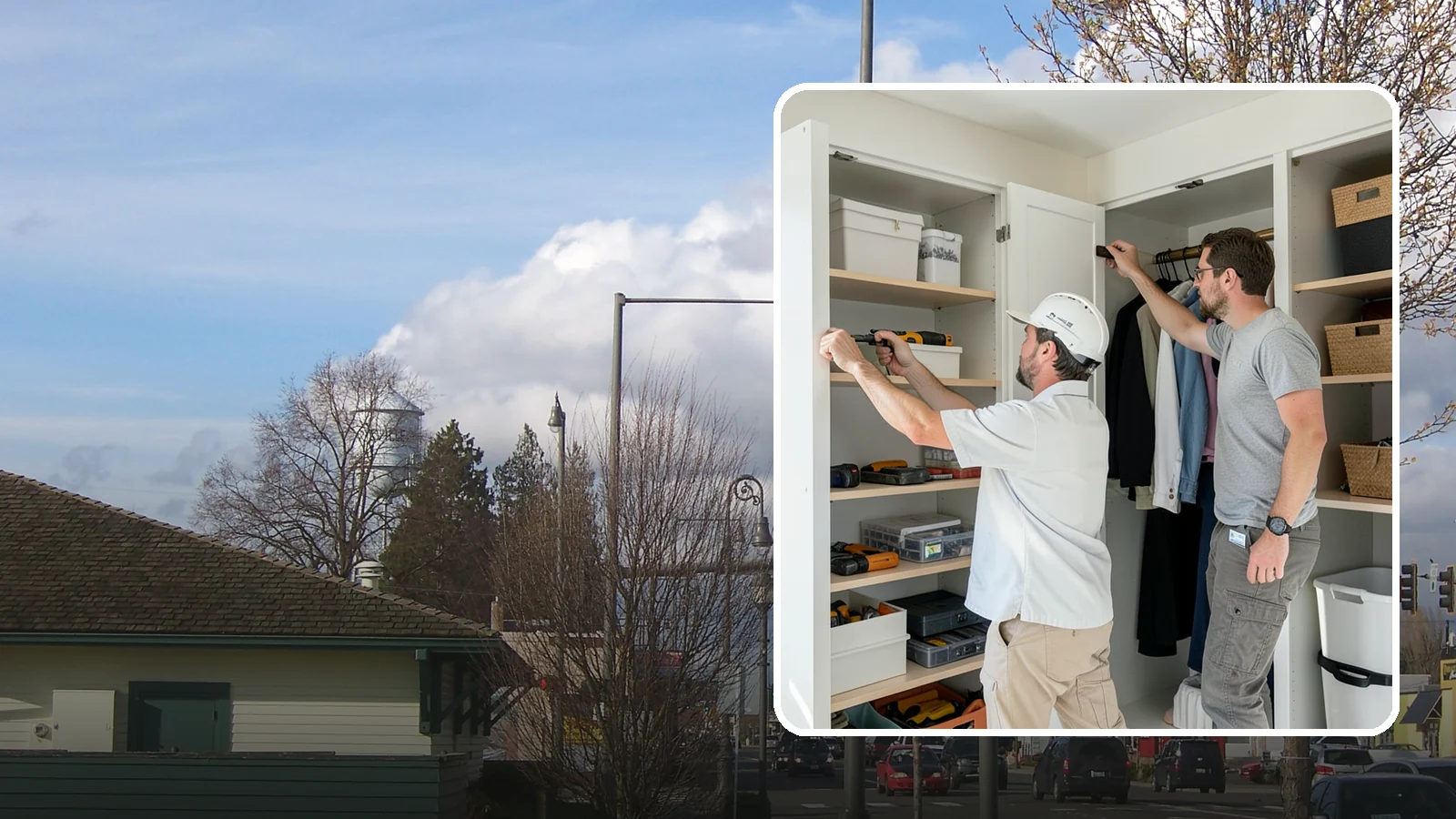 Reach-In Closet Organization in Marysville, Snohomish County, WA - We transform cramped reach-in closets into efficient, clutter-free storage with smart custom systems.
