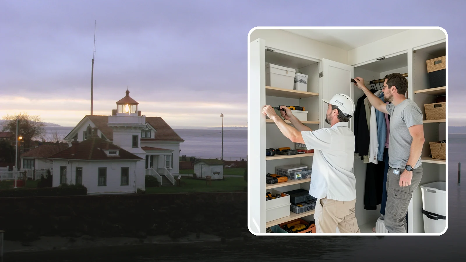 Reach-In Closet Organization in Mukilteo, Snohomish County, WA - We transform cramped reach-in closets into efficient, clutter-free storage with smart custom systems.