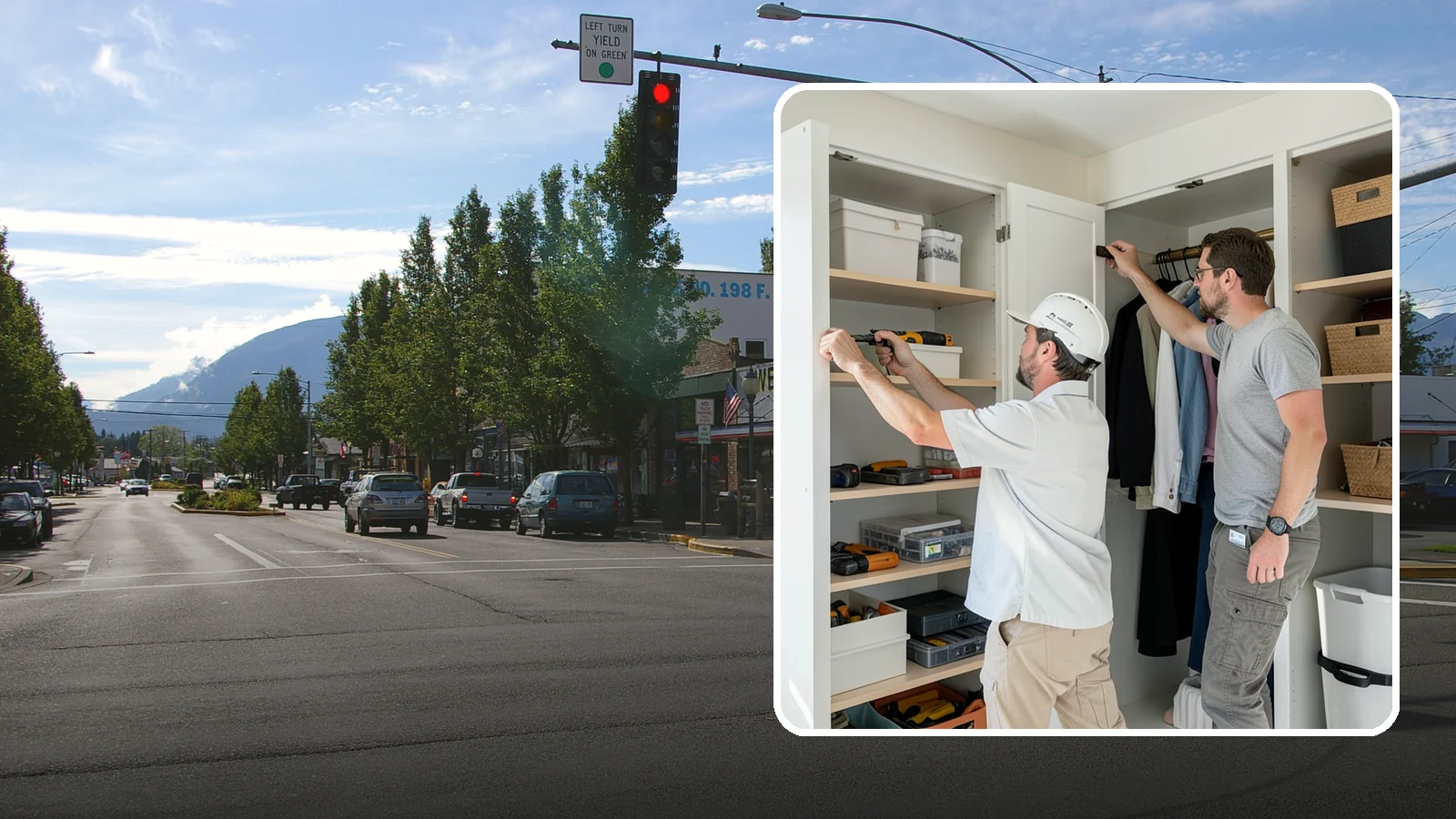 Reach-In Closet Organization in North Bend, King County, WA - We transform cramped reach-in closets into efficient, clutter-free storage with smart custom systems.