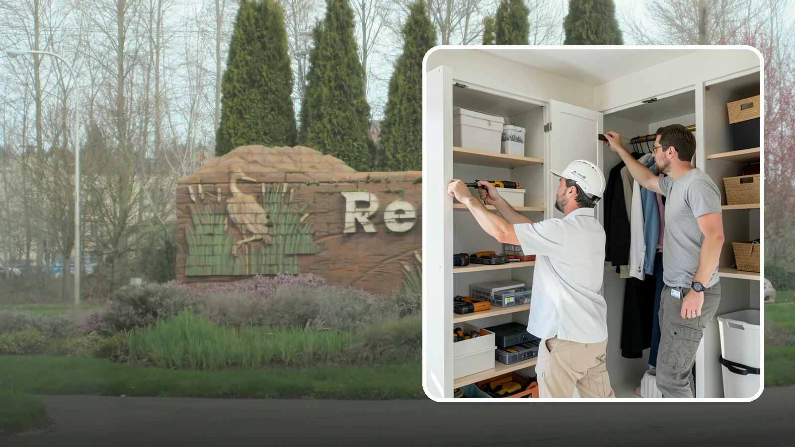 Reach-In Closet Organization in Renton, King County, WA - We transform cramped reach-in closets into efficient, clutter-free storage with smart custom systems.