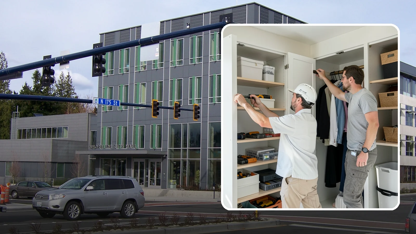 Reach-In Closet Organization in Shoreline, King County, WA - We transform cramped reach-in closets into efficient, clutter-free storage with smart custom systems.