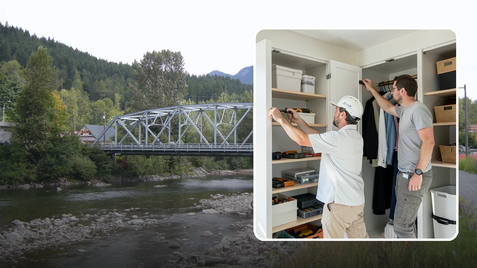 Reach-In Closet Organization in Skykomish, King County, WA - We transform cramped reach-in closets into efficient, clutter-free storage with smart custom systems.