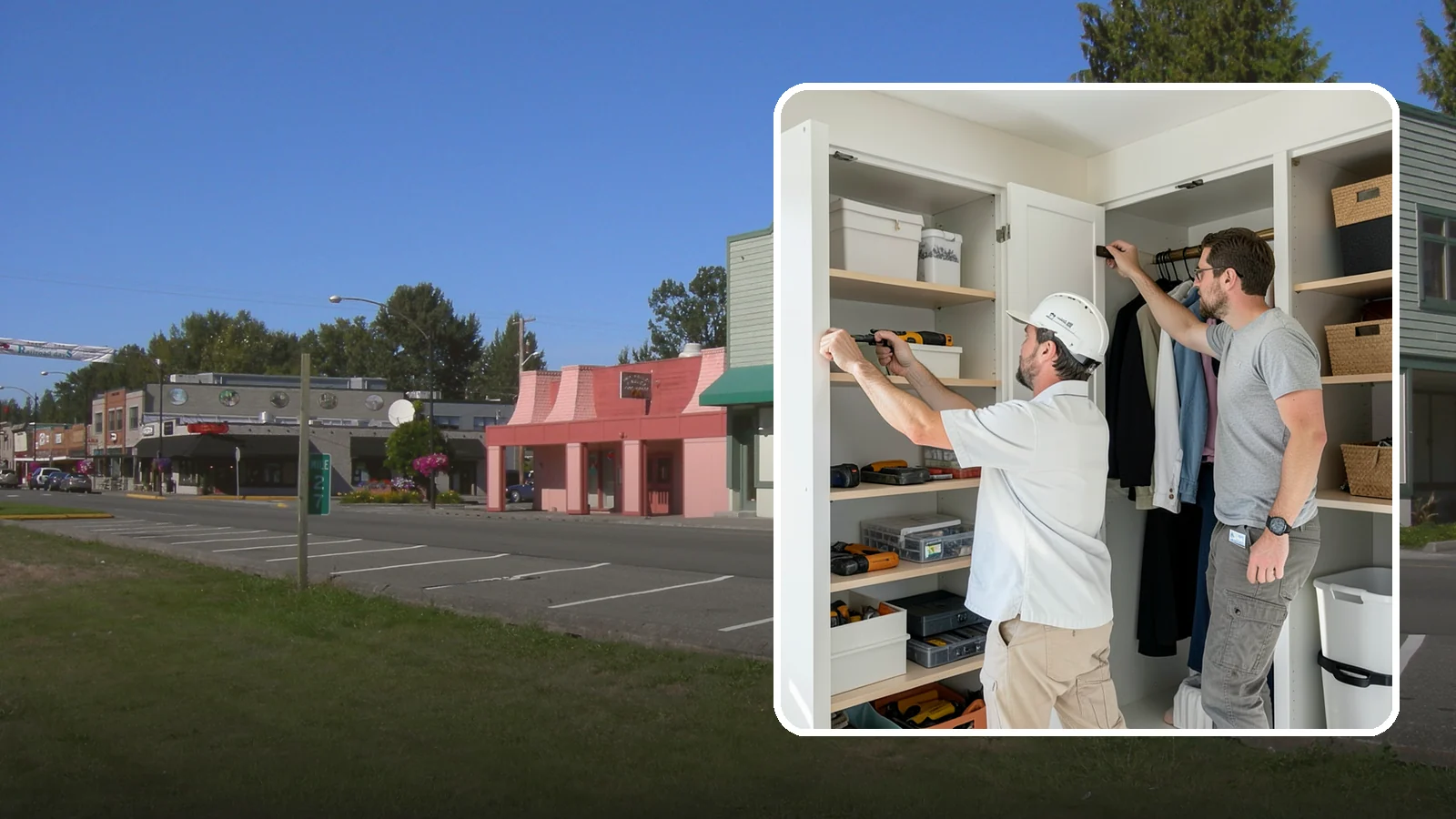 Reach-In Closet Organization in Snoqualmie, King County, WA - We transform cramped reach-in closets into efficient, clutter-free storage with smart custom systems.