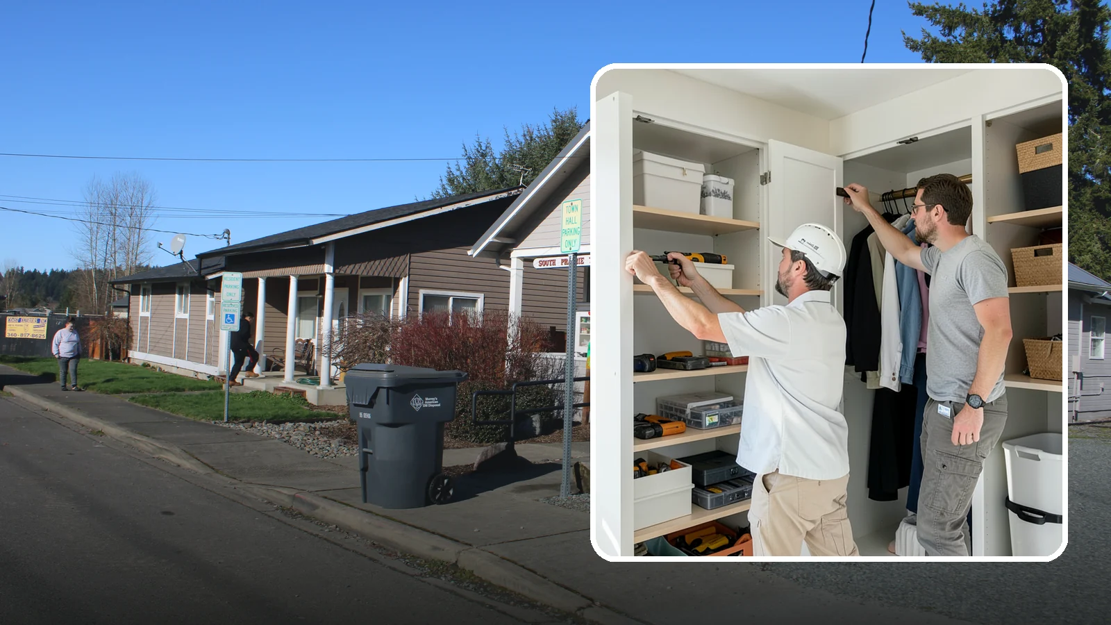 Reach-In Closet Organization in South Prairie, Pierce County, WA - We transform cramped reach-in closets into efficient, clutter-free storage with smart custom systems.