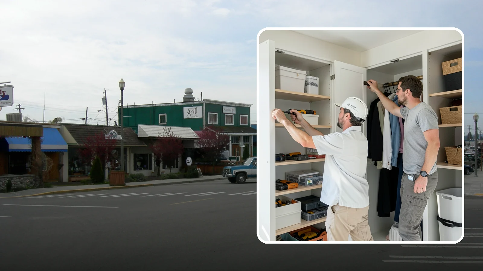 Reach-In Closet Organization in Stanwood, Snohomish County, WA - We transform cramped reach-in closets into efficient, clutter-free storage with smart custom systems.