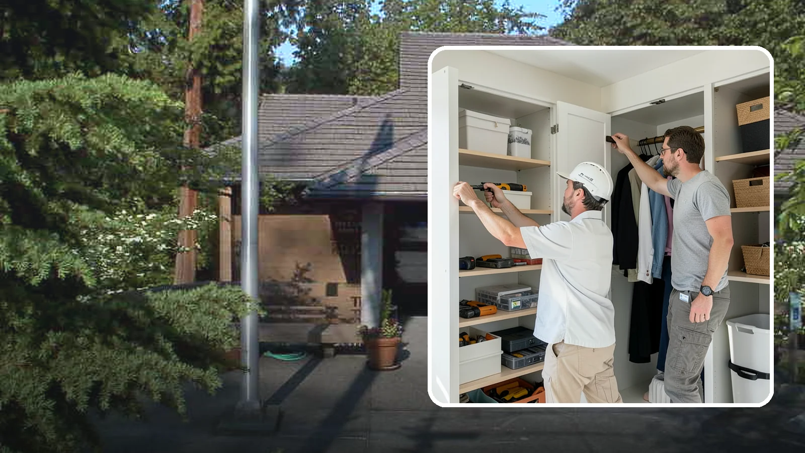 Reach-In Closet Organization in Yarrow Point, King County, WA - We transform cramped reach-in closets into efficient, clutter-free storage with smart custom systems.
