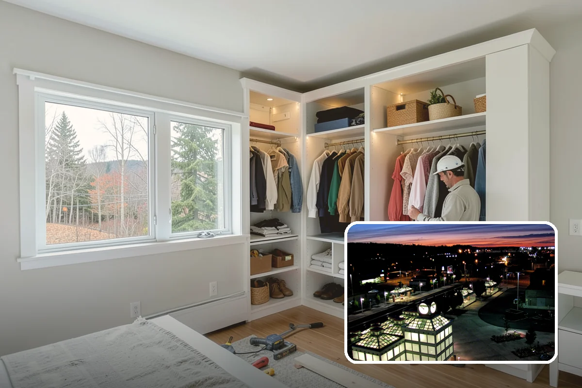 Reading Nook Construction in Auburn, King County, WA - Custom benches and seating built to fit the space