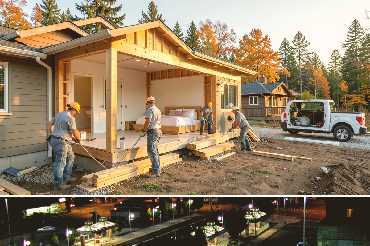 Reading Nook Construction in Auburn, King County, WA - Reading nooks are quick interior builds well suited to cozy winter scheduling.