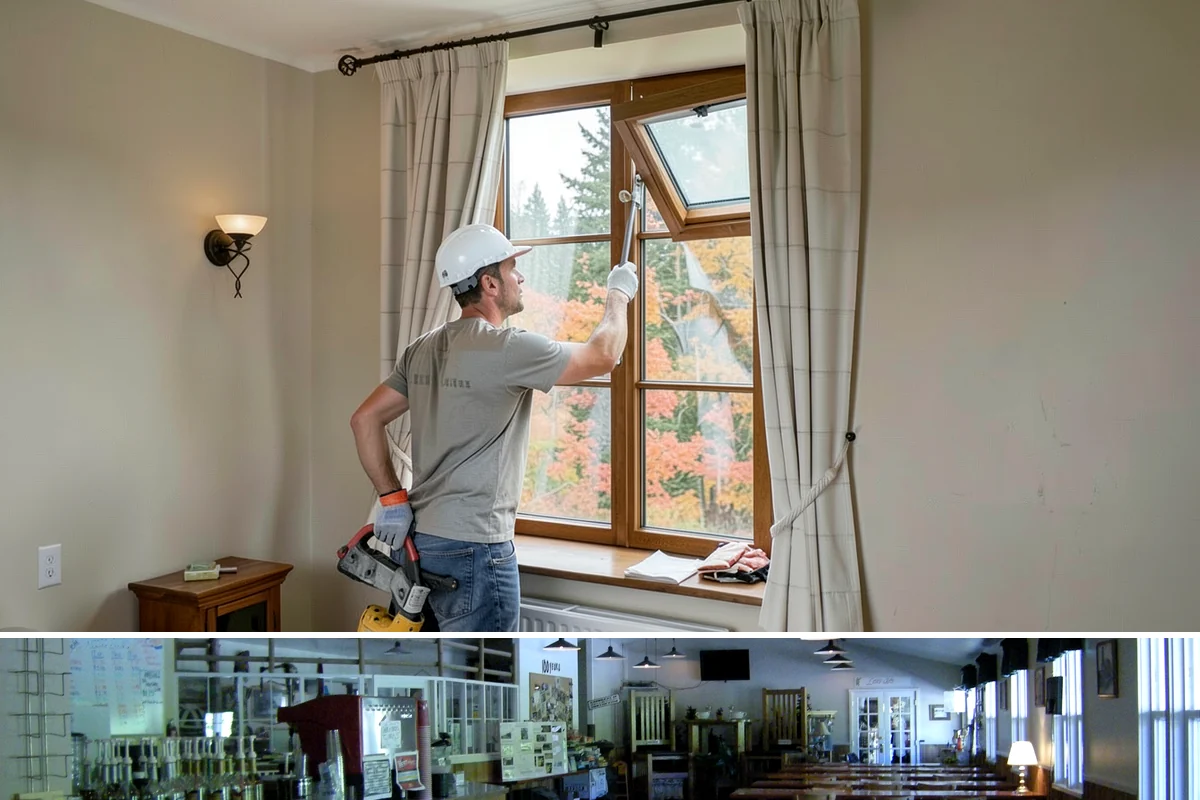 Reading Nook Construction in Black Diamond, King County, WA - Reading nooks are quick interior builds well suited to cozy winter scheduling.