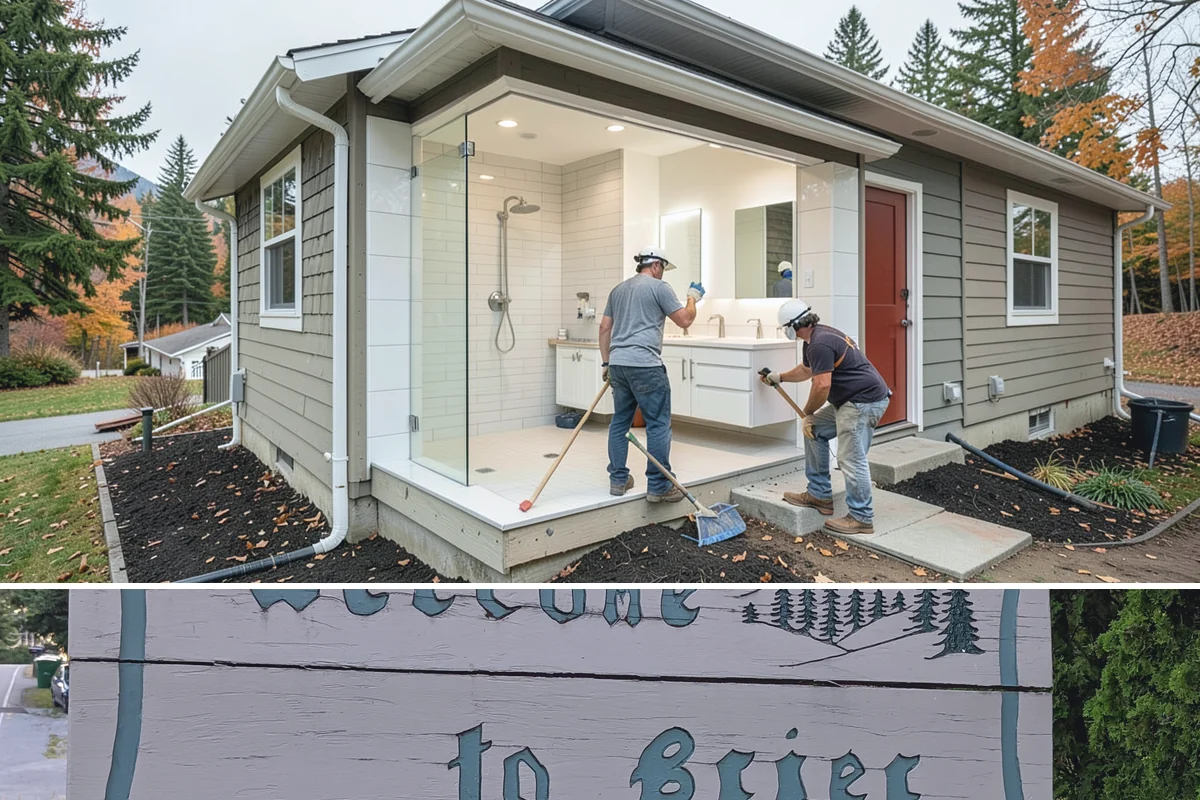 Reading Nook Construction in Brier, Snohomish County, WA - Reading nooks are quick interior builds well suited to cozy winter scheduling.
