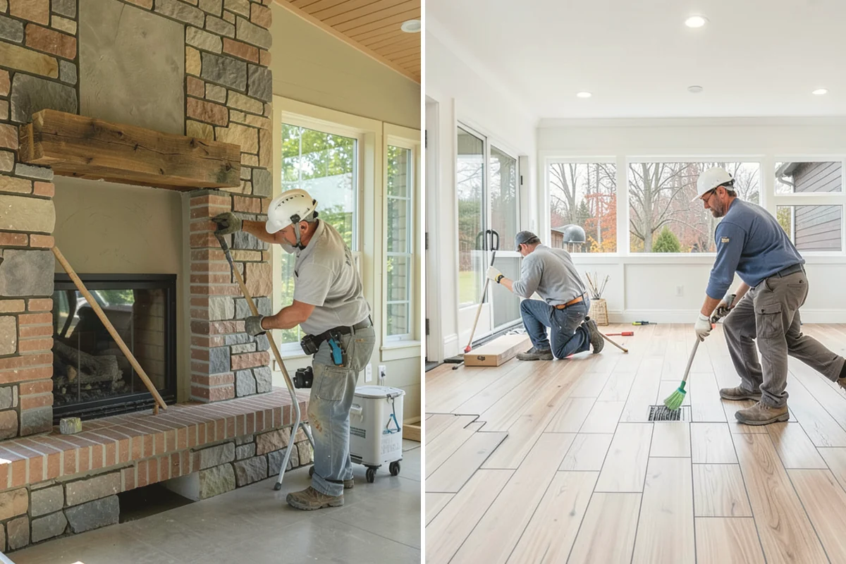 Reading Nook Construction in Carnation, King County, WA - We identify the nook location and comfort needs