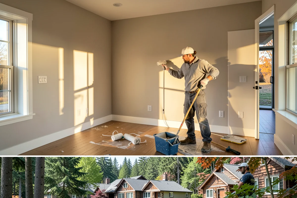 Reading Nook Construction in Edgewood, Pierce County, WA - Reading nooks are quick interior builds well suited to cozy winter scheduling.