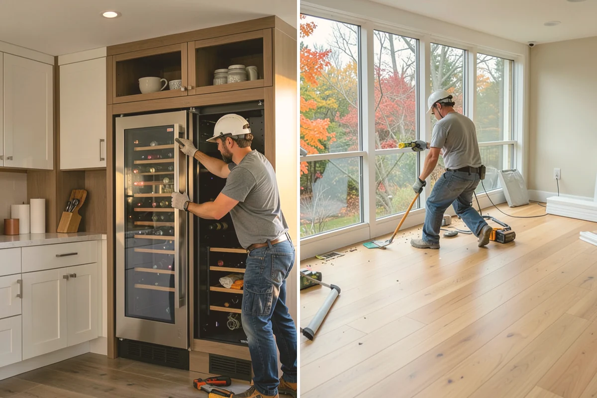 Reading Nook Construction in Fife, Pierce County, WA - We identify the nook location and comfort needs