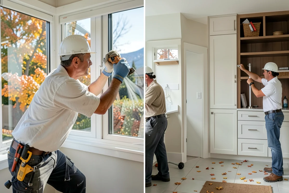 Reading Nook Construction in Fircrest, Pierce County, WA - We identify the nook location and comfort needs