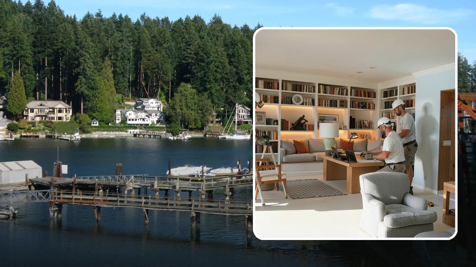 Reading Nook Construction in Gig Harbor, Pierce County, WA - We build cozy reading nooks that carve comfortable retreats from windows, alcoves, and underused corners.