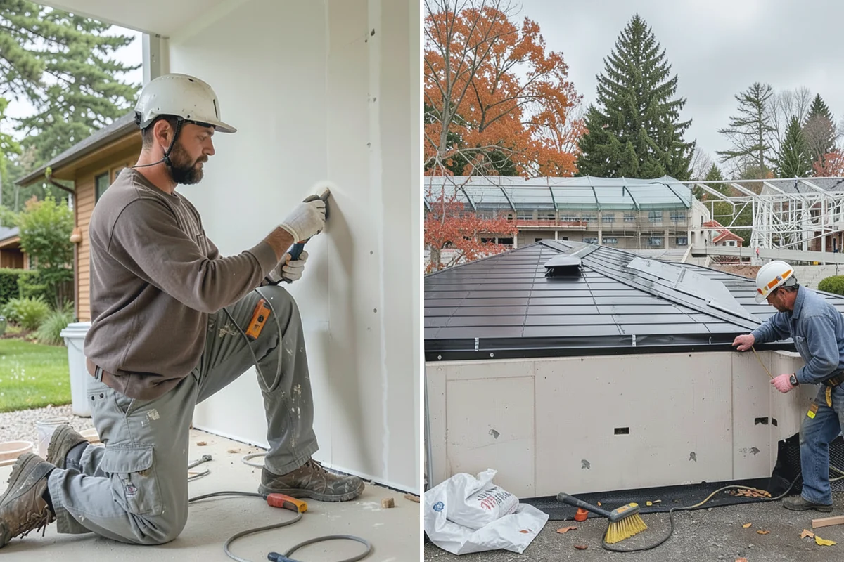 Reading Nook Construction in Hamilton, Skagit County, WA - We identify the nook location and comfort needs