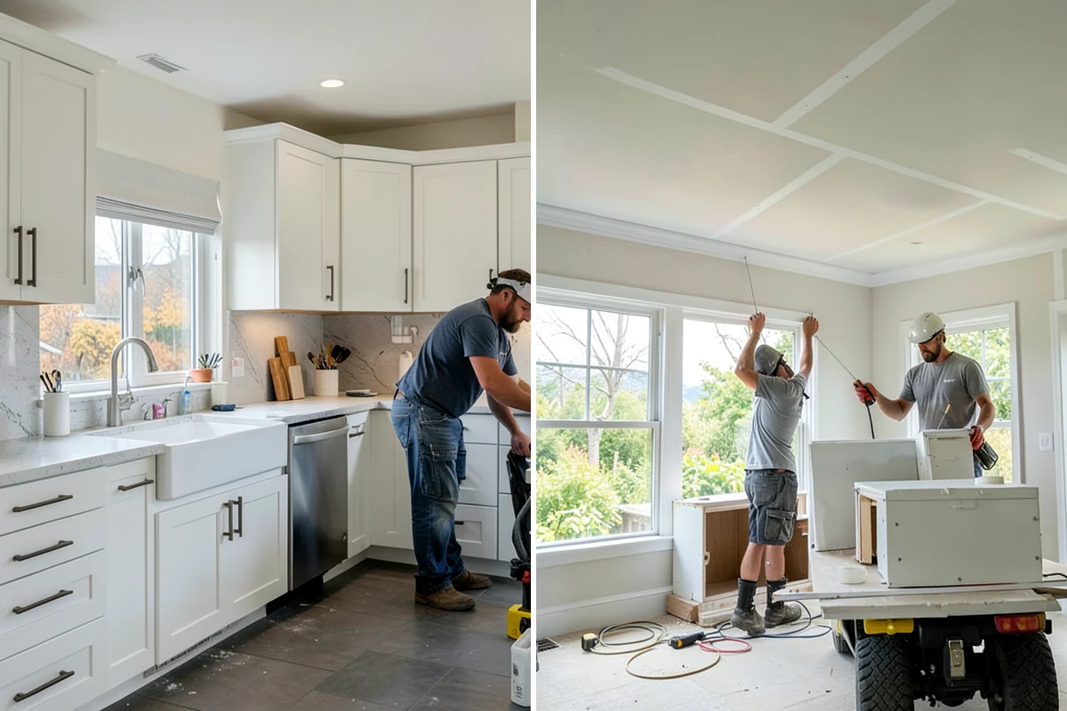 Reading Nook Construction in Hunts Point, King County, WA - We identify the nook location and comfort needs