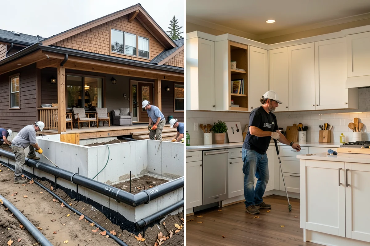 Reading Nook Construction in Kenmore, King County, WA - We identify the nook location and comfort needs