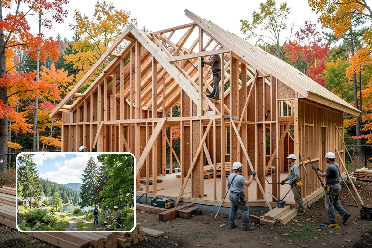 Reading Nook Construction in Lake Forest Park, King County, WA - Custom benches and seating built to fit the space