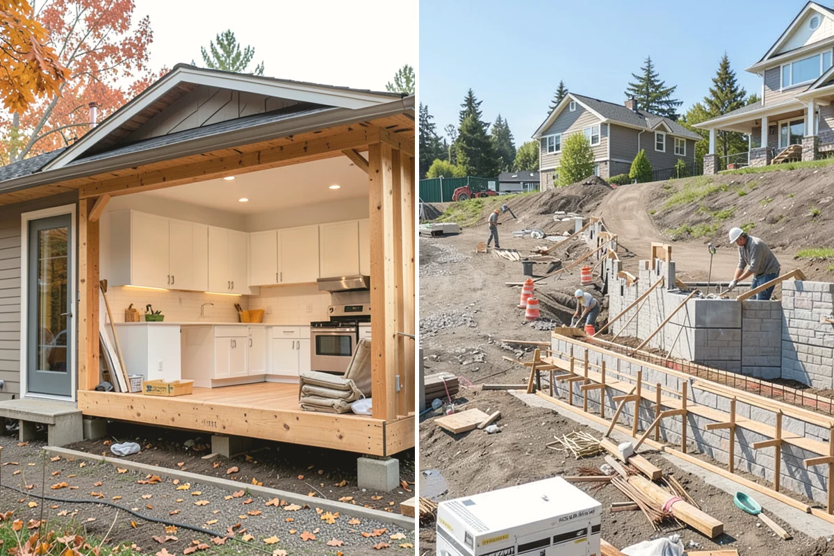 Reading Nook Construction in Lake Stevens, Snohomish County, WA - We identify the nook location and comfort needs