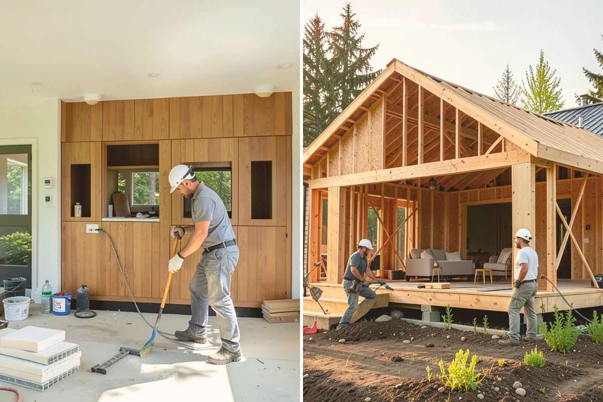 Reading Nook Construction in Langley, Island County, WA - We identify the nook location and comfort needs