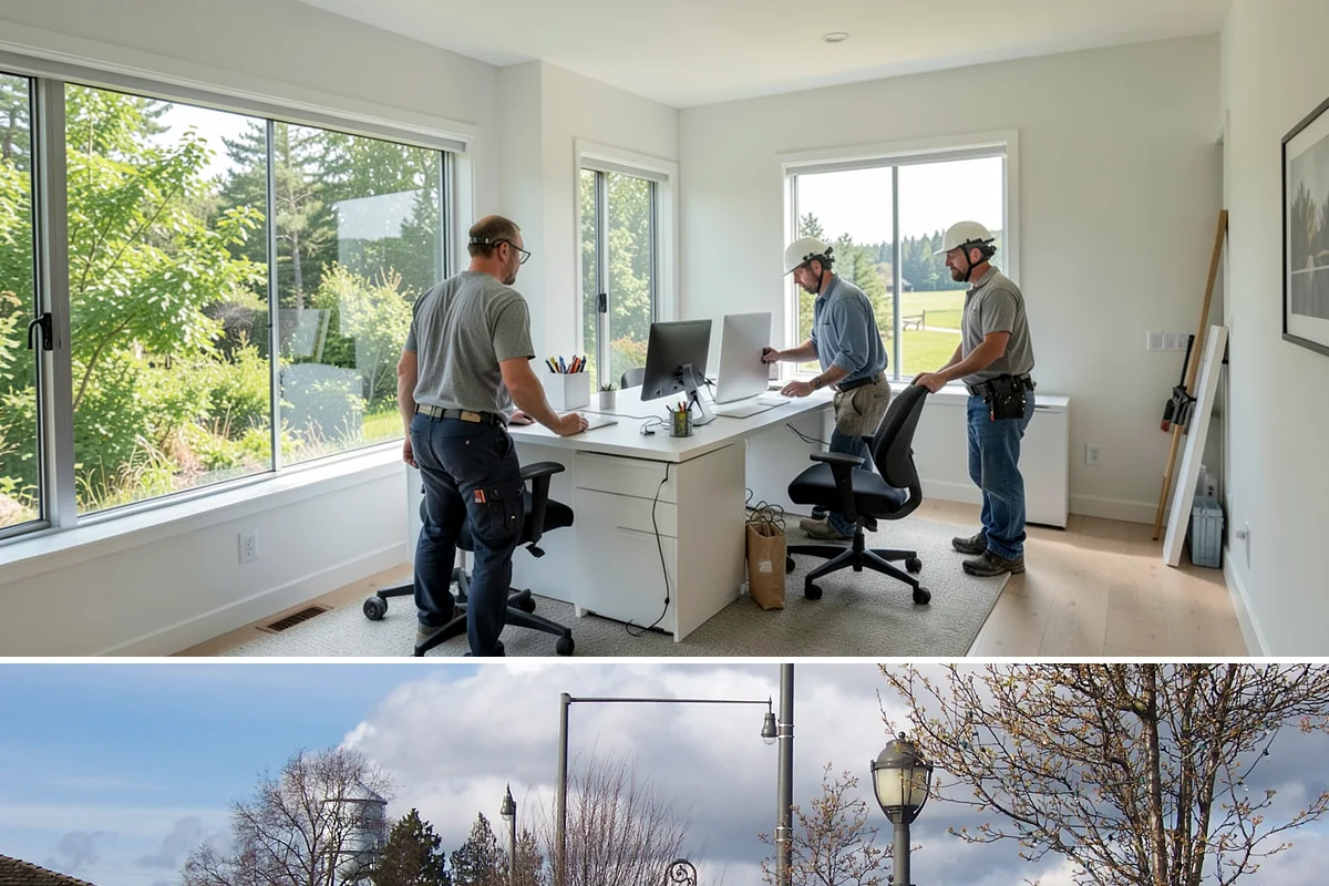 Reading Nook Construction in Marysville, Snohomish County, WA - Reading nooks are quick interior builds well suited to cozy winter scheduling.