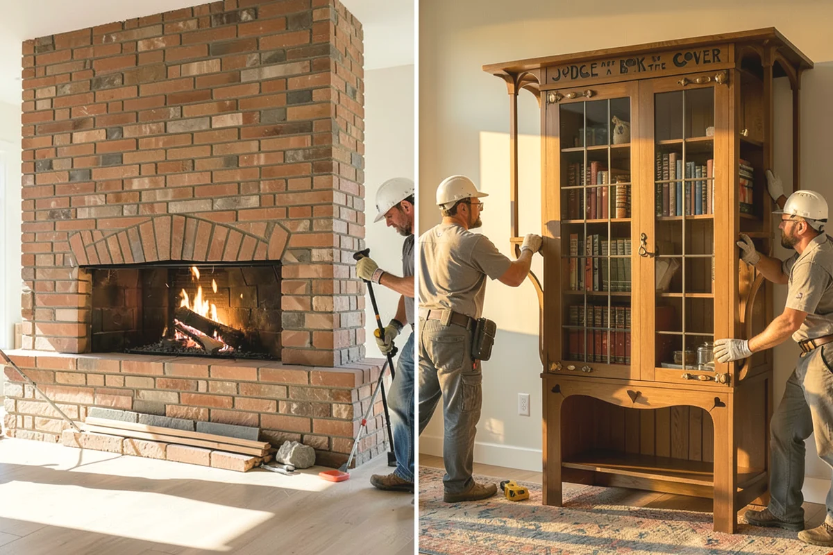 Reading Nook Construction in Mill Creek, Snohomish County, WA - We identify the nook location and comfort needs