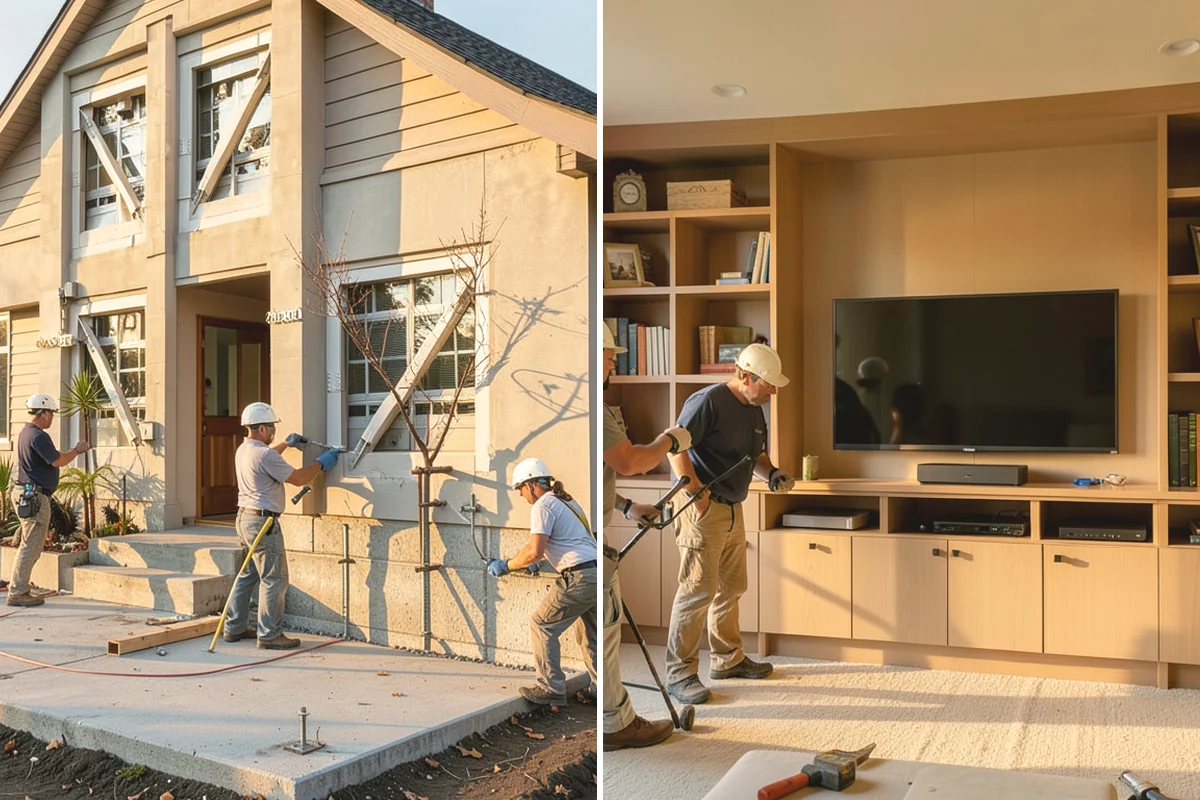 Reading Nook Construction in Mountlake Terrace, Snohomish County, WA - We identify the nook location and comfort needs