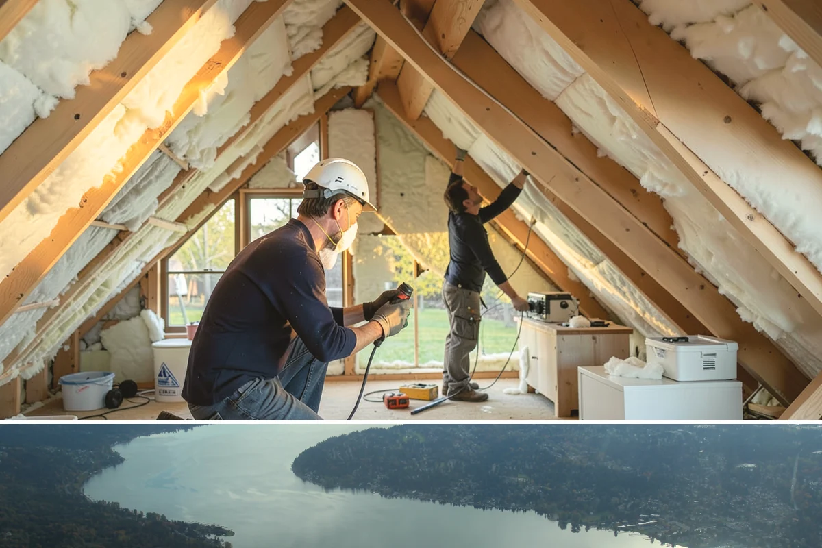 Reading Nook Construction in Sammamish, King County, WA - Reading nooks are quick interior builds well suited to cozy winter scheduling.