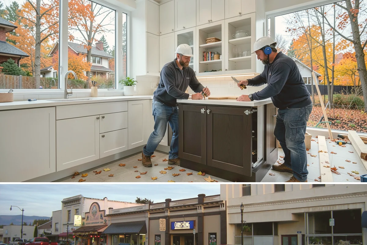 Recessed Lighting Installation in Burlington, Skagit County, WA - Recessed lighting installs year-round and brightens interiors during the dark PNW winter months.