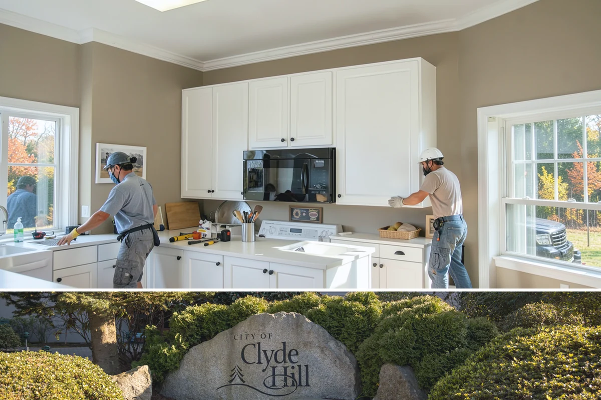 Recessed Lighting Installation in Clyde Hill, King County, WA - Recessed lighting installs year-round and brightens interiors during the dark PNW winter months.