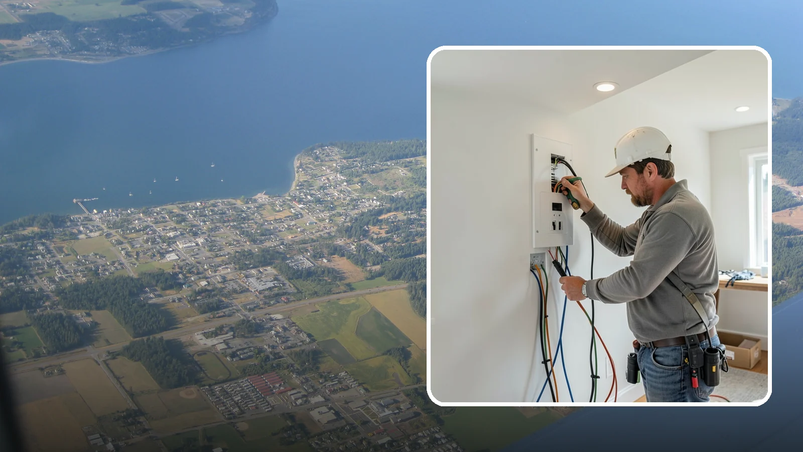 Recessed Lighting Installation in Coupeville, Island County, WA - We install energy-efficient recessed LED lighting for even, modern illumination in any room.