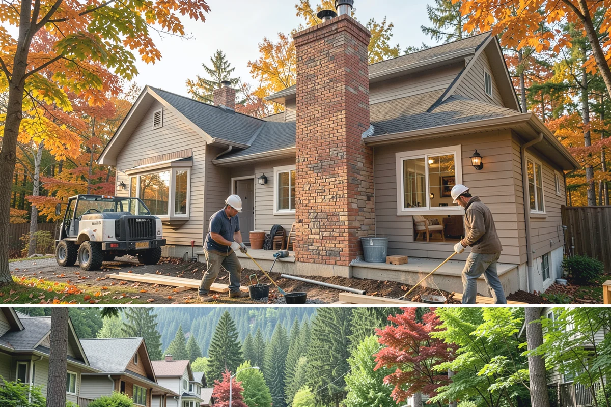 Recessed Lighting Installation in Darrington, Snohomish County, WA - Recessed lighting installs year-round and brightens interiors during the dark PNW winter months.