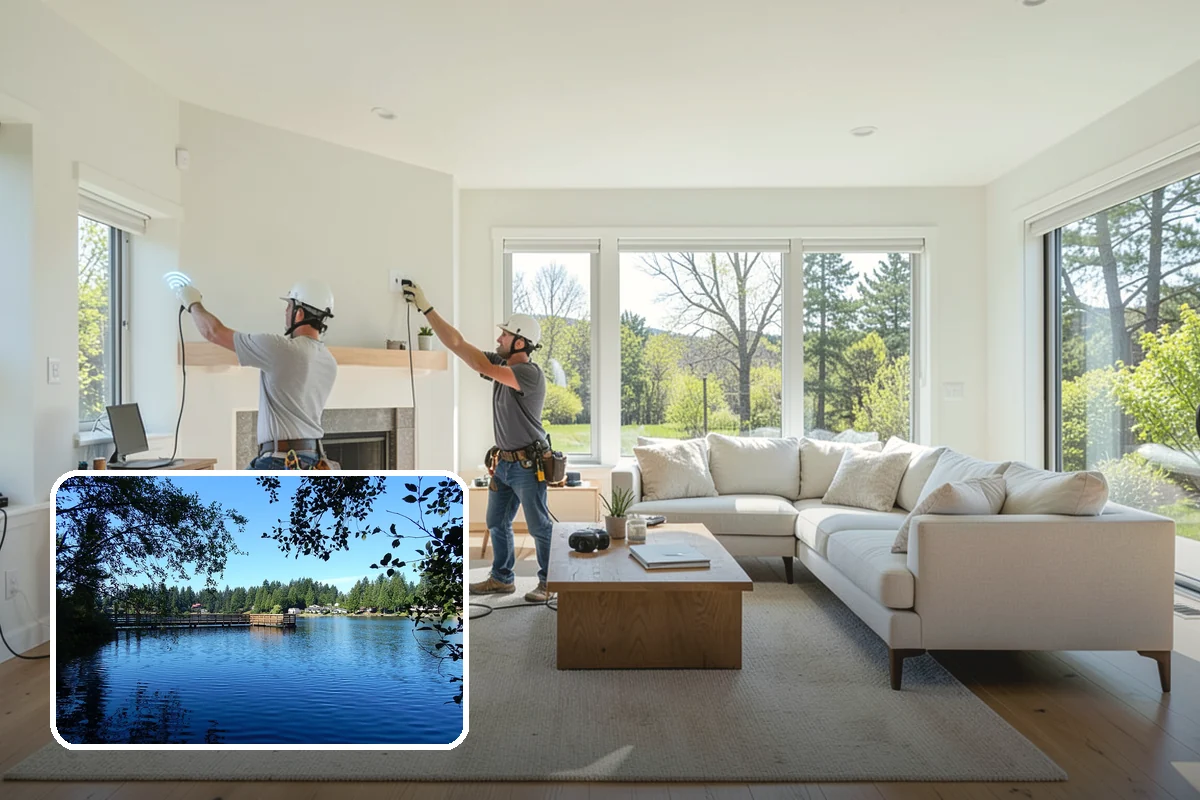 Recessed Lighting Installation in Federal Way, King County, WA - Even, glare-free illumination throughout the room