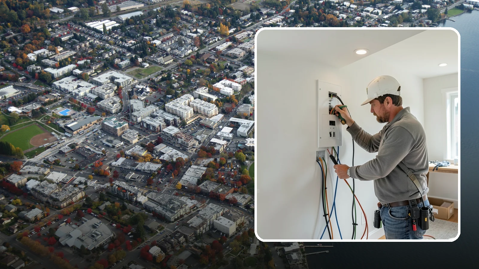 Recessed Lighting Installation in Kirkland, King County, WA - We install energy-efficient recessed LED lighting for even, modern illumination in any room.