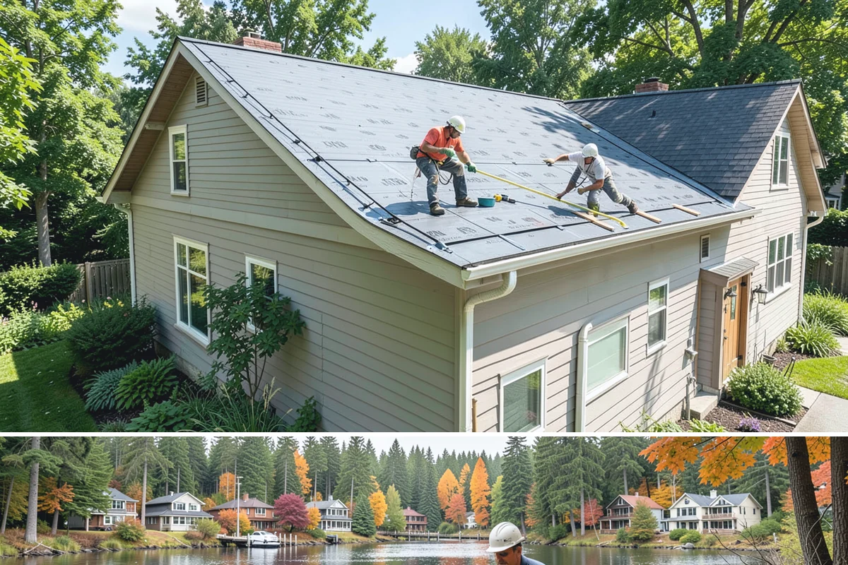 Recessed Lighting Installation in La Conner, Skagit County, WA - Recessed lighting installs year-round and brightens interiors during the dark PNW winter months.