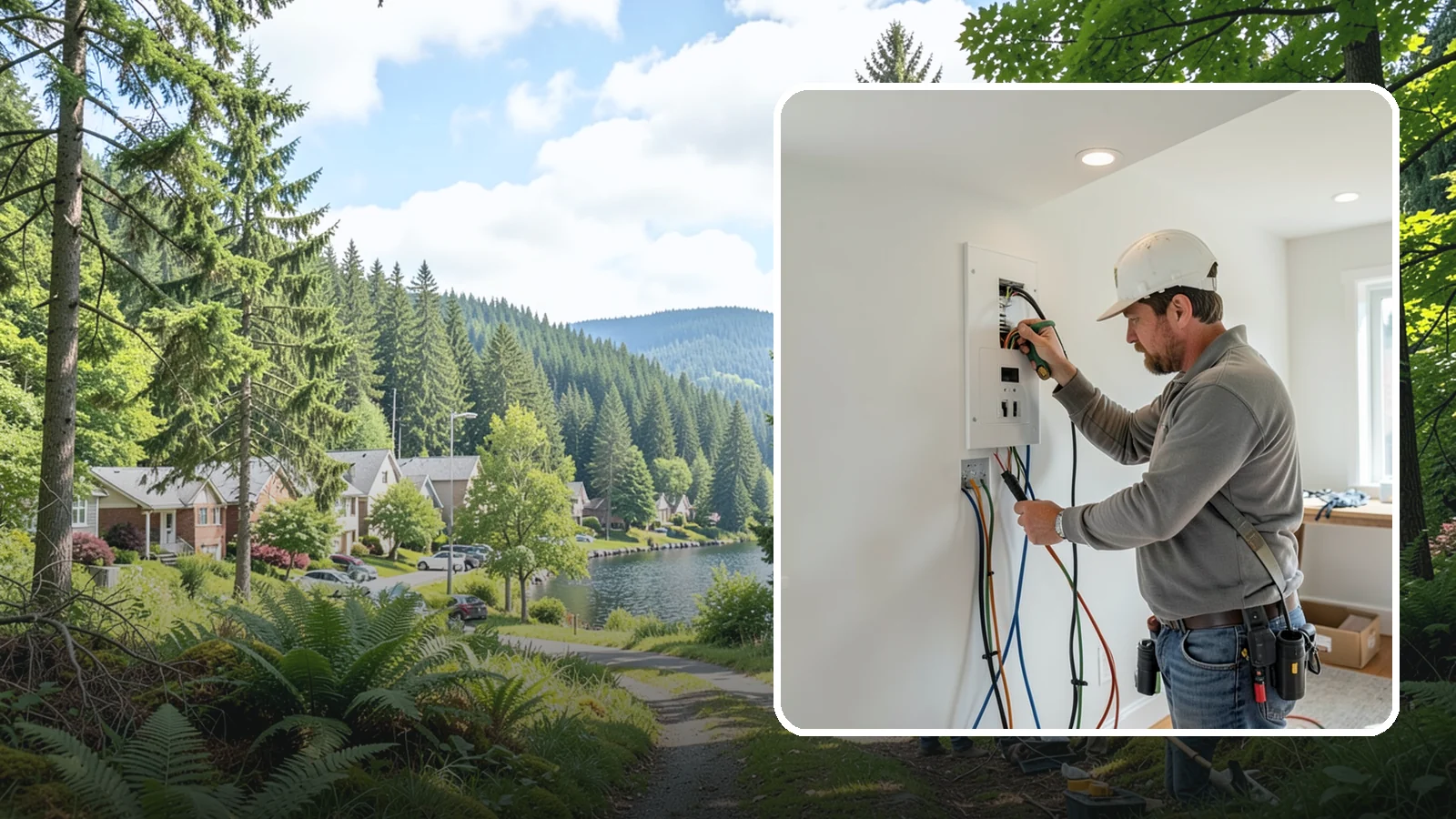 Recessed Lighting Installation in Lake Forest Park, King County, WA - We install energy-efficient recessed LED lighting for even, modern illumination in any room.