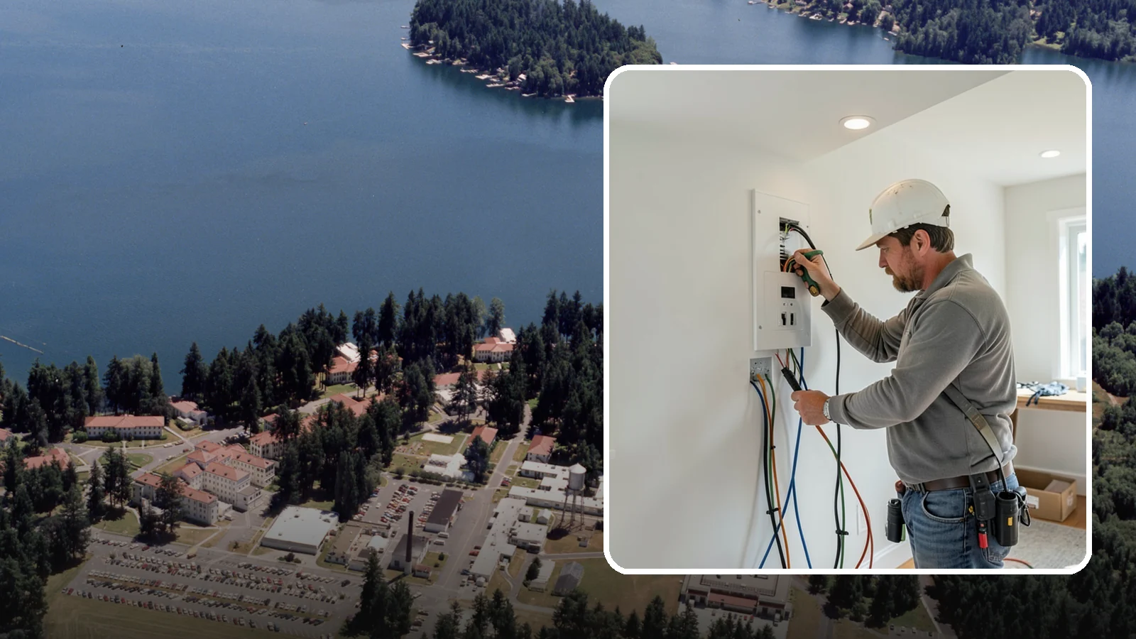 Recessed Lighting Installation in Lakewood, Pierce County, WA - We install energy-efficient recessed LED lighting for even, modern illumination in any room.