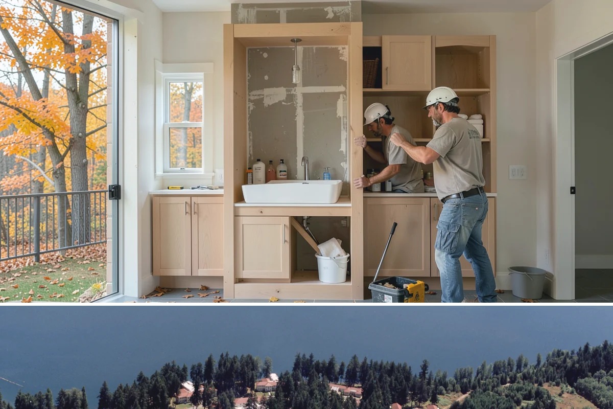 Recessed Lighting Installation in Lakewood, Pierce County, WA - Recessed lighting installs year-round and brightens interiors during the dark PNW winter months.