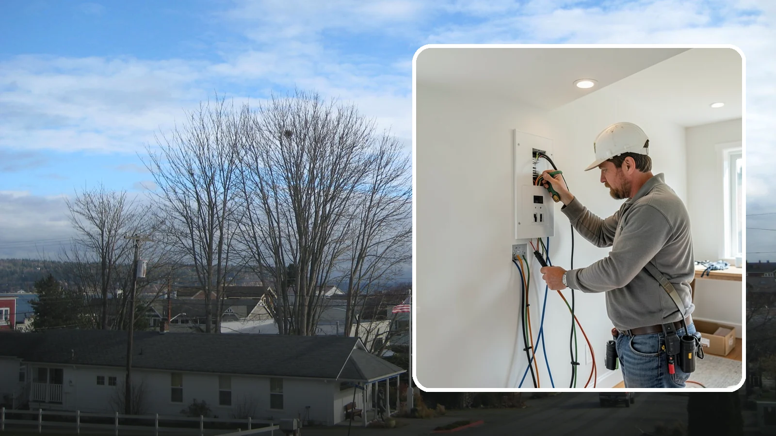 Recessed Lighting Installation in Langley, Island County, WA - We install energy-efficient recessed LED lighting for even, modern illumination in any room.