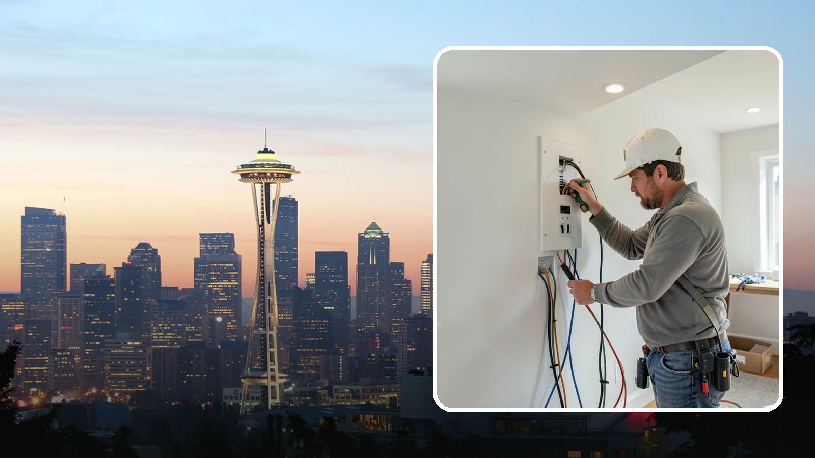 Recessed Lighting Installation in Seattle, King County, WA - We install energy-efficient recessed LED lighting for even, modern illumination in any room.