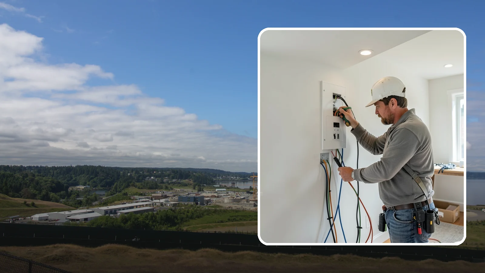 Recessed Lighting Installation in University Place, Pierce County, WA - We install energy-efficient recessed LED lighting for even, modern illumination in any room.