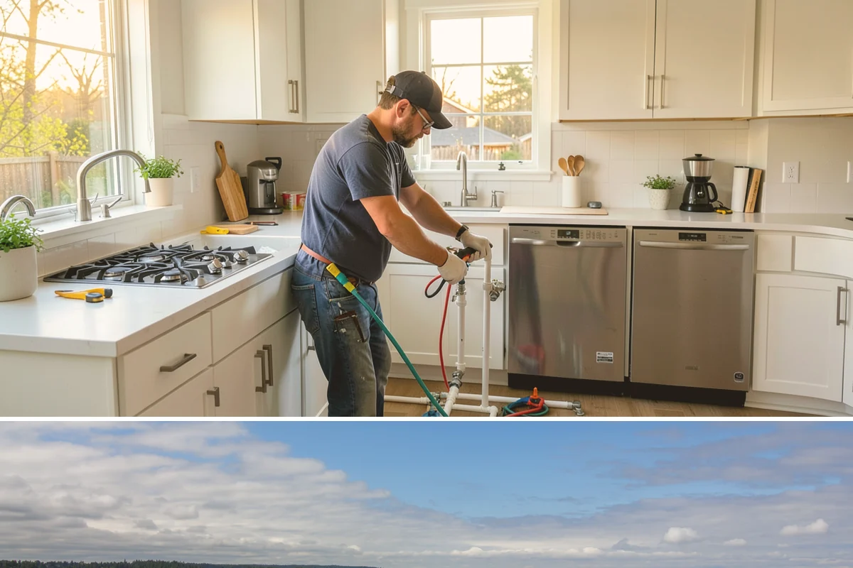 Recessed Lighting Installation in University Place, Pierce County, WA - Recessed lighting installs year-round and brightens interiors during the dark PNW winter months.
