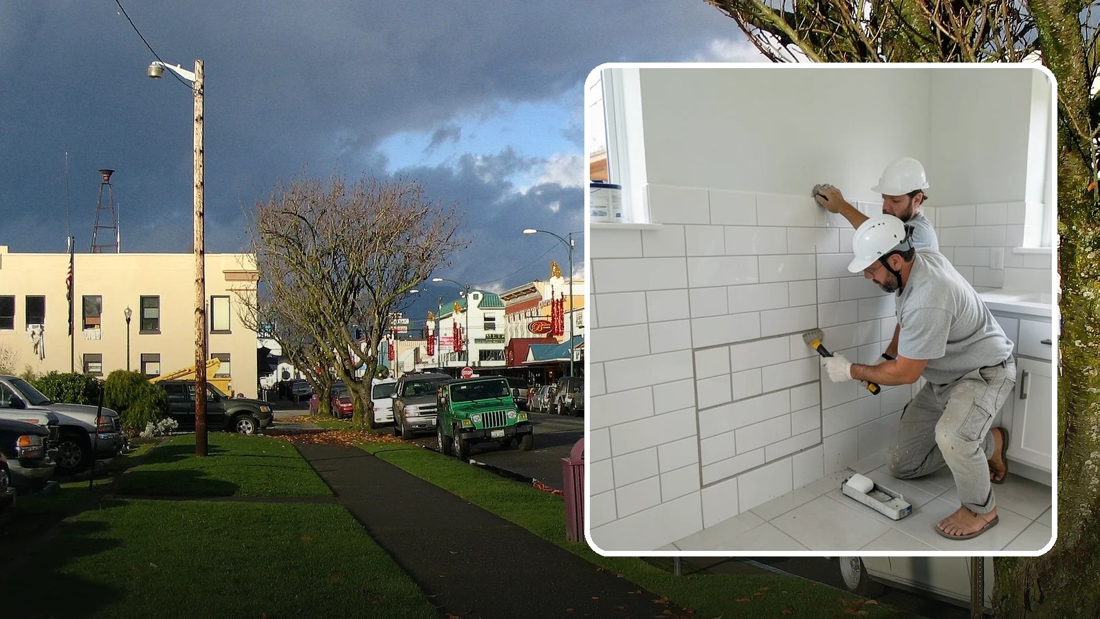 Regrouting in Arlington, Snohomish County, WA - Full removal and replacement of aging grout to renew an entire tiled surface.