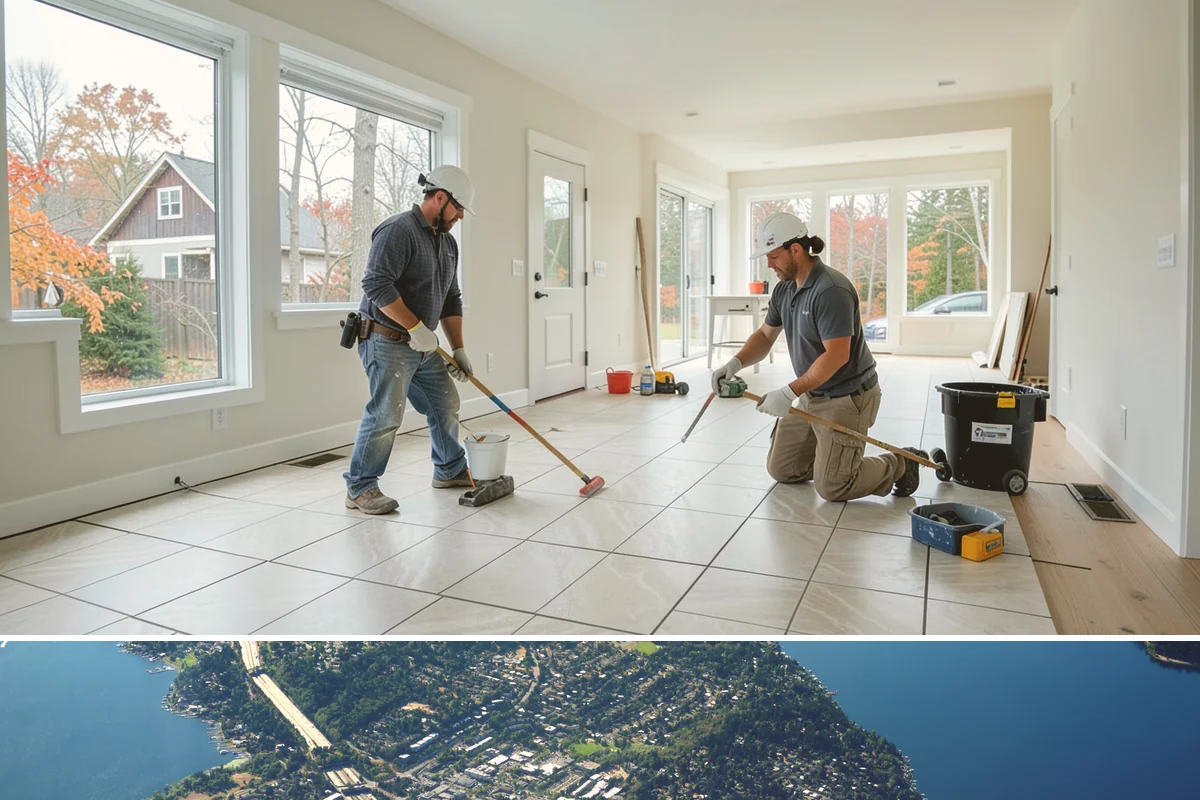 Regrouting in Mercer Island, King County, WA - Regrouting is an indoor refresh that fits any season and is popular ahead of listing a home for sale.